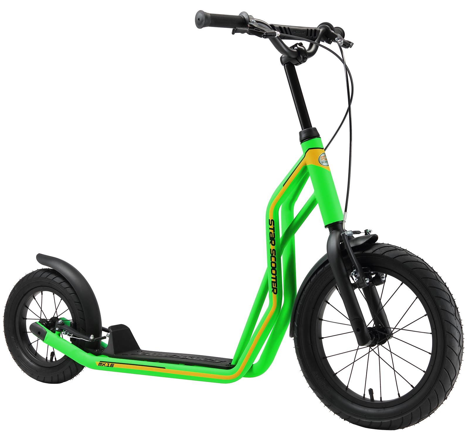 Star Scooter Step 16/12 inch Green Demo Outlet Fietsen